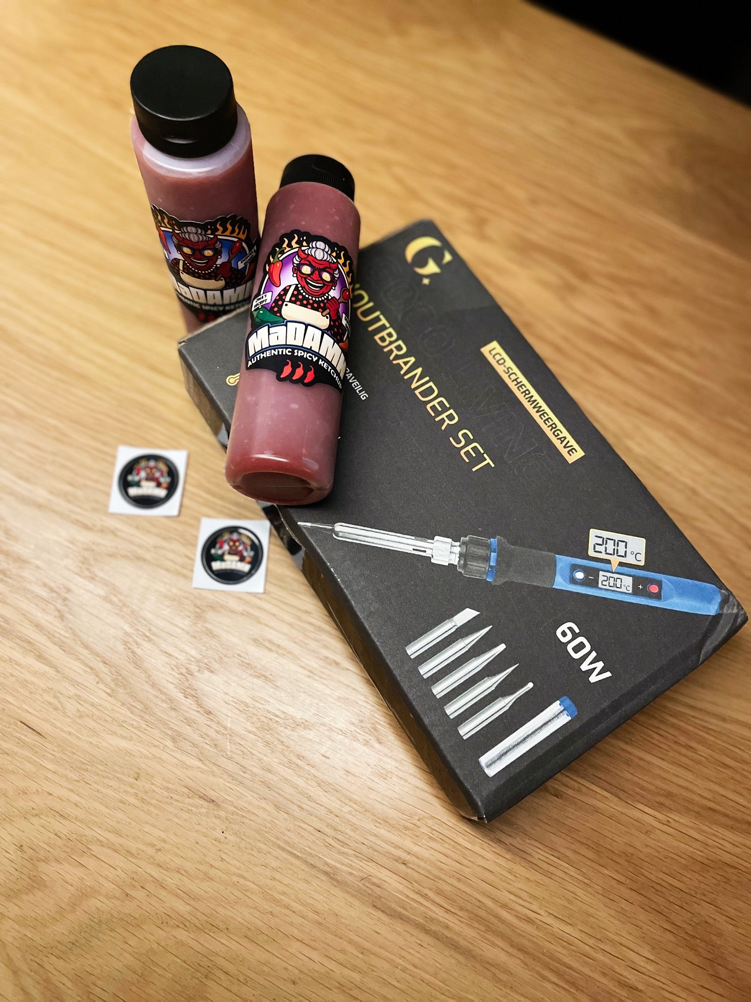 Cadeauset MaDAMN - Voor echte vuurvreters!