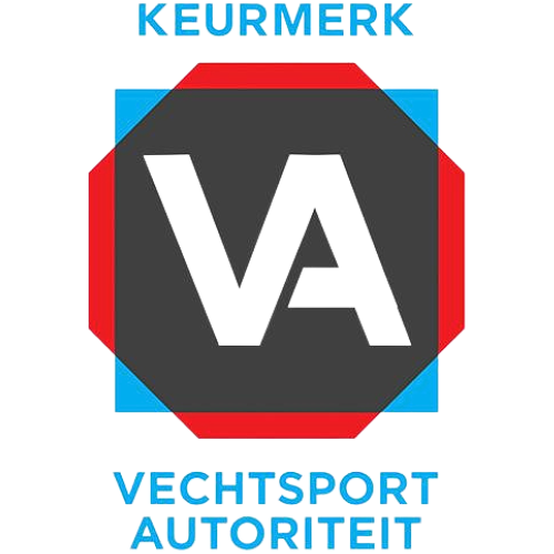 Een logo voor het keurmerk vechtsport autoriteit