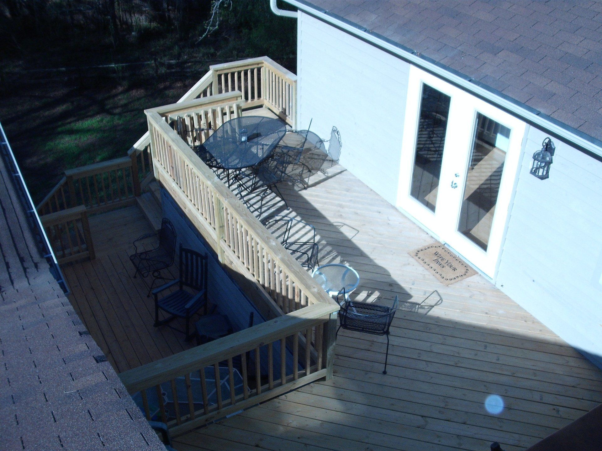 Top View of House Terrace - Remodeling Services in Fort Mill, SC