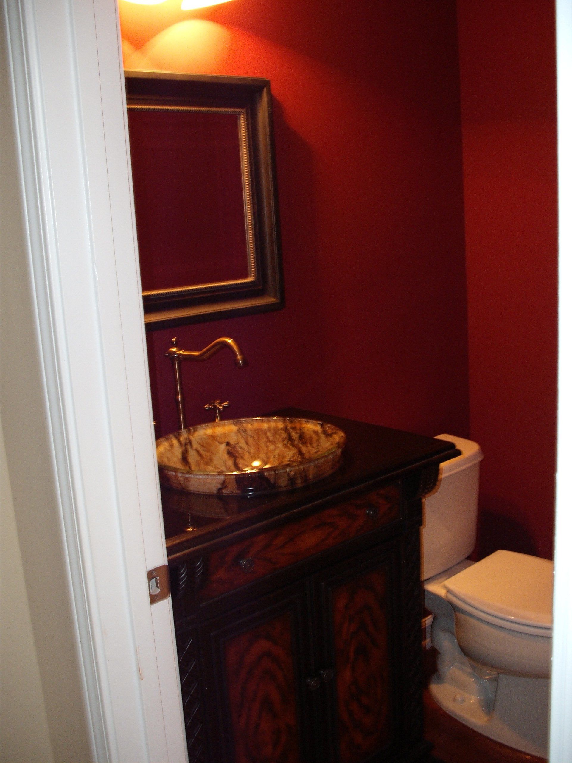 Bathroom with Red Light - Remodeling Construction in Fort Mill, SC
