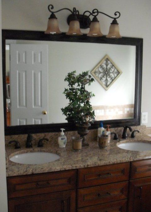 Bathroom Mirror - Remodeling Construction in Fort Mill, SC