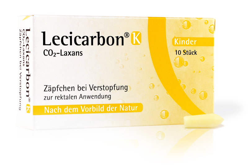 Packung Lecicarbon® K – 10 Zäpfchen