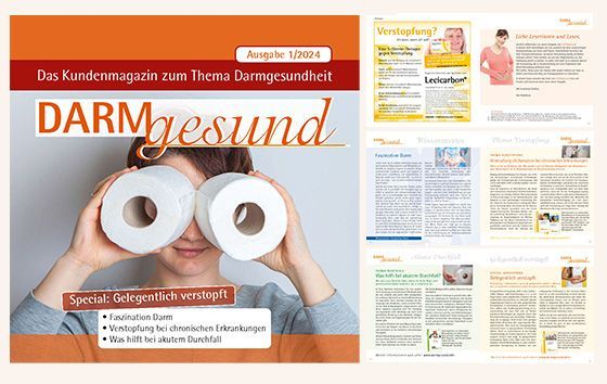 Neue Ausgabe Darmgesund Titelbild 2/2023 und PDF-Download
