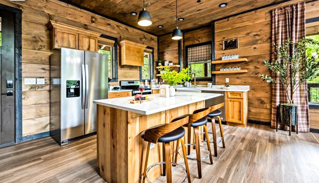 Photo staging example