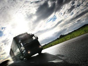 Truck on Road