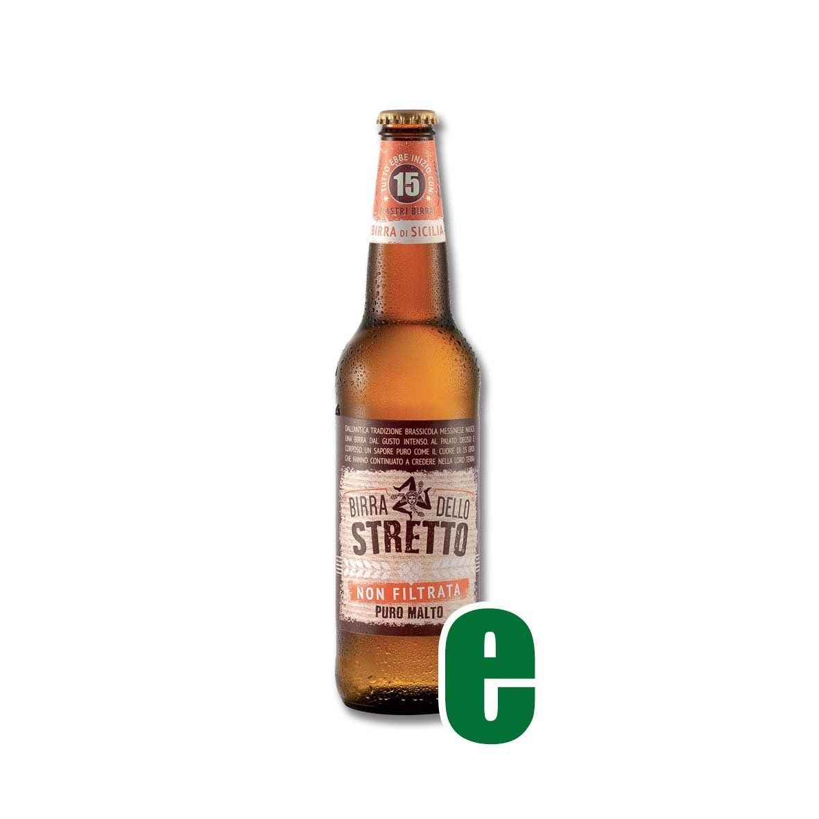 Birra dello Stretto Non Filtrata cl50