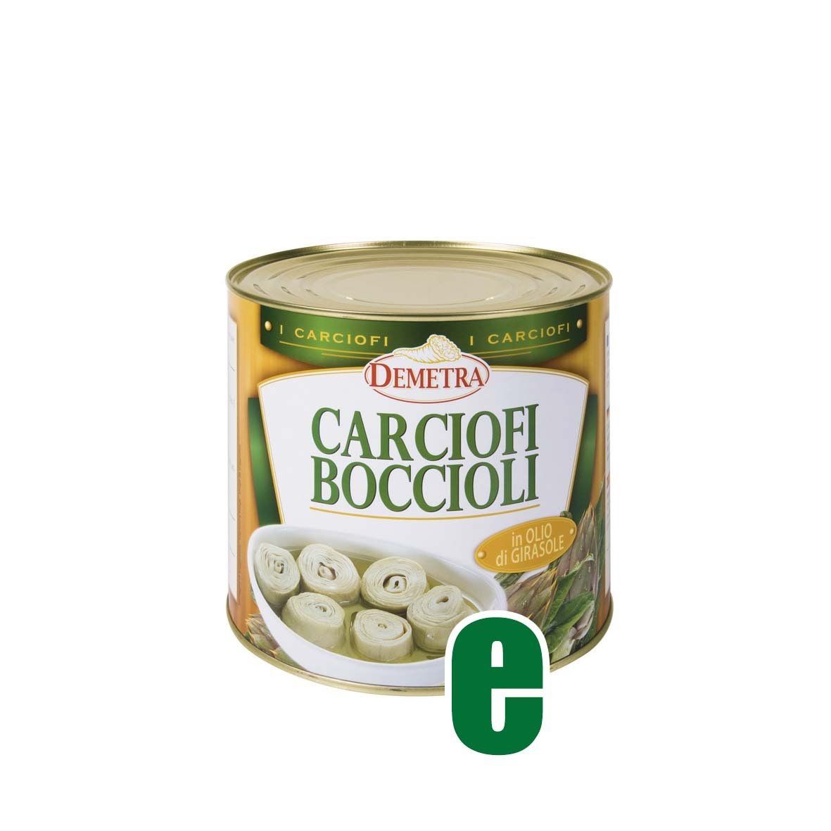 Carciofi Boccioli Olio Girasole 3 Kg