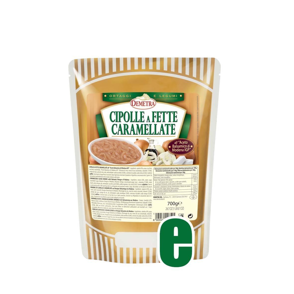 Cipolle A Fette Caramellate bs 700gr