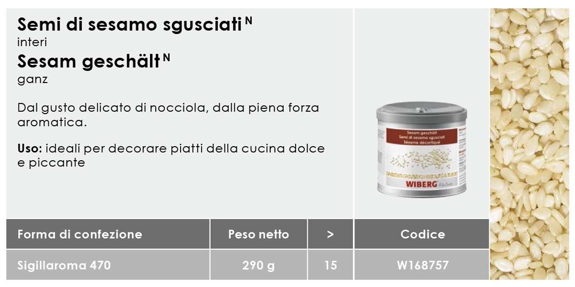 Semi Di Sesamo Sgusciarti gr290