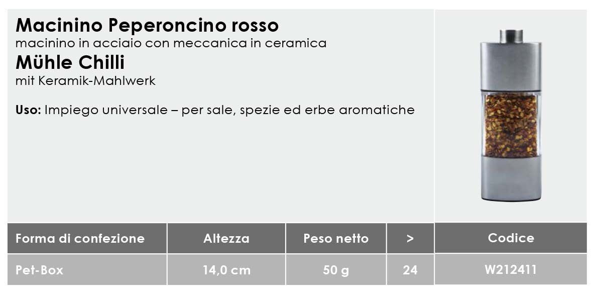 Macinino Peperoncino Rosso gr50