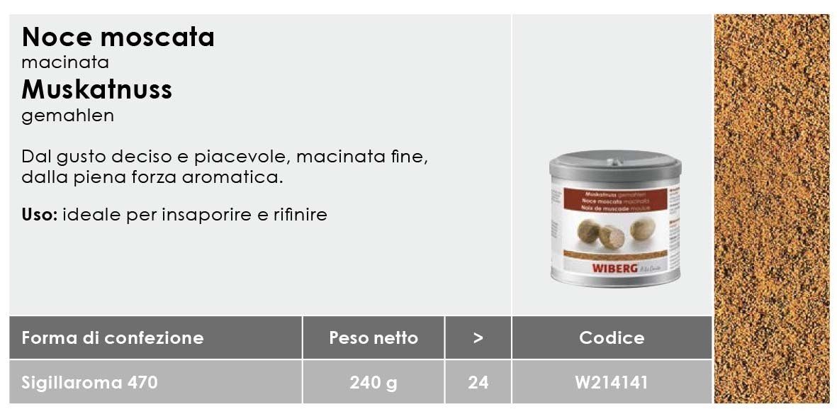 Noce Moscata Macinata gr240