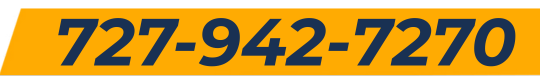 727-942-7270 phone number on yellow and white rectangle.