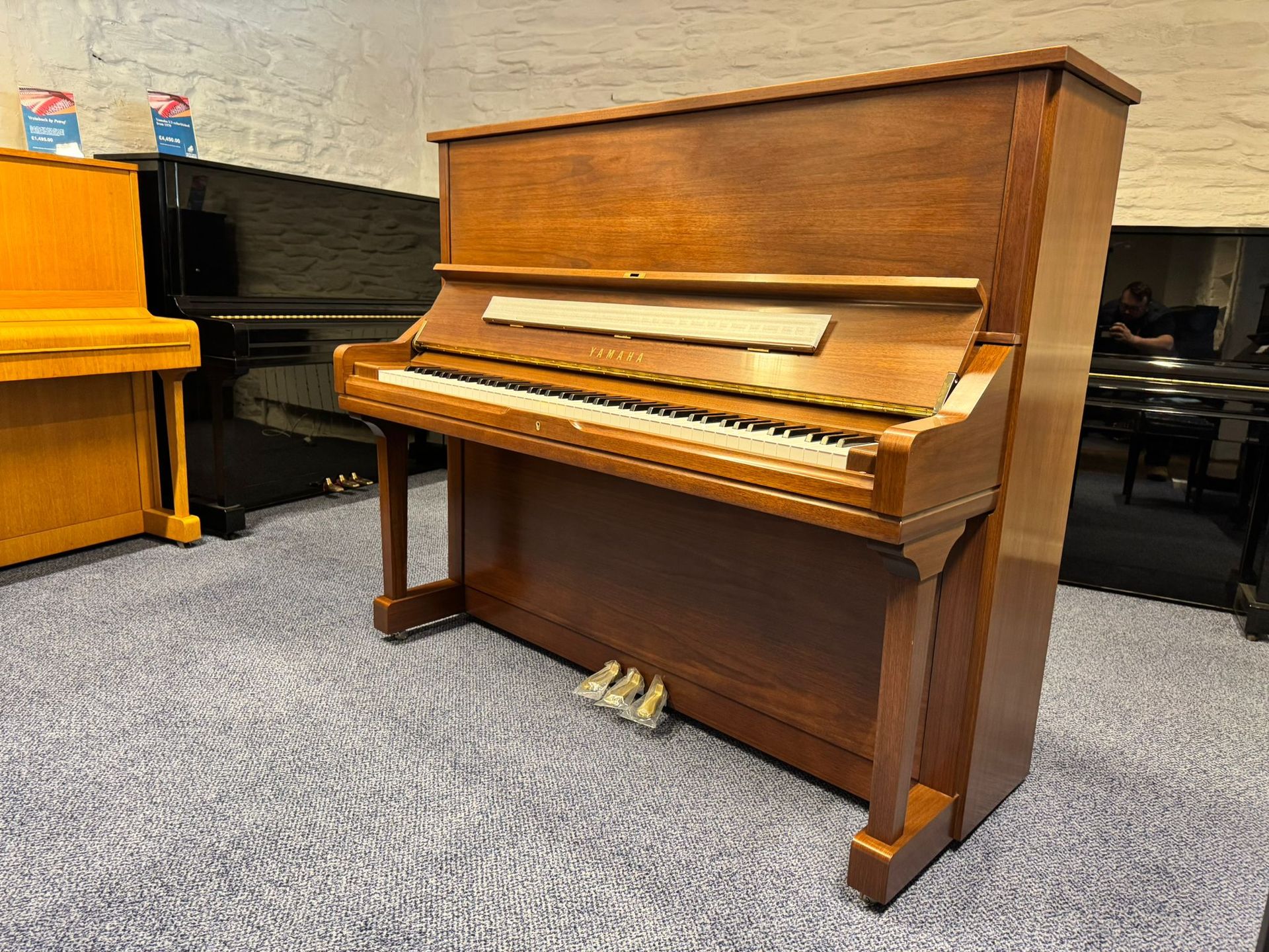 Yamaha U3s American Satin Walnut