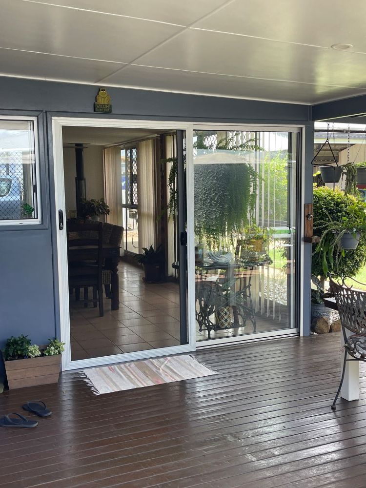 Security screen of a house