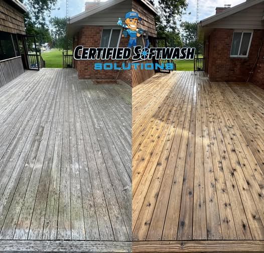 deck washing service
