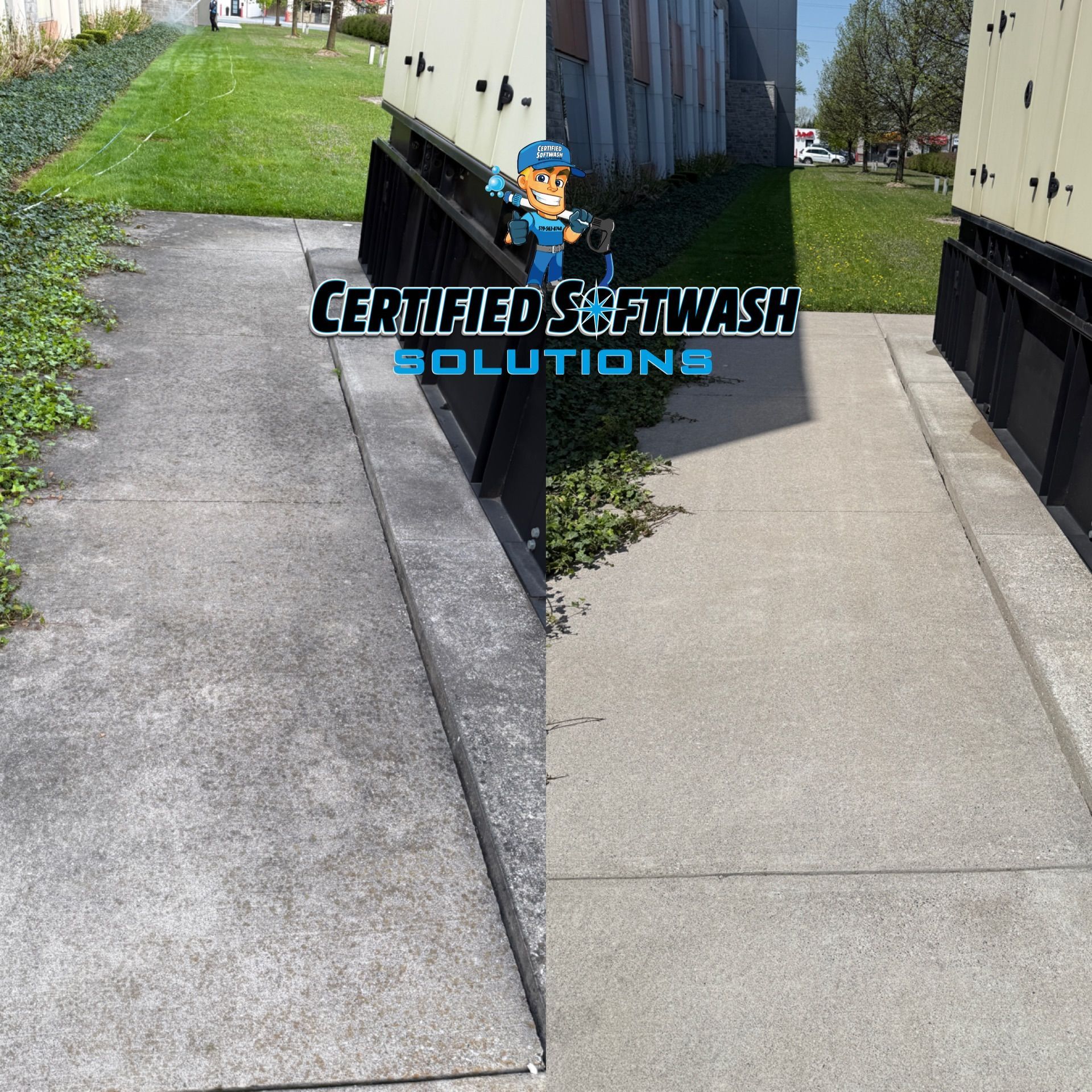 concrete washing service