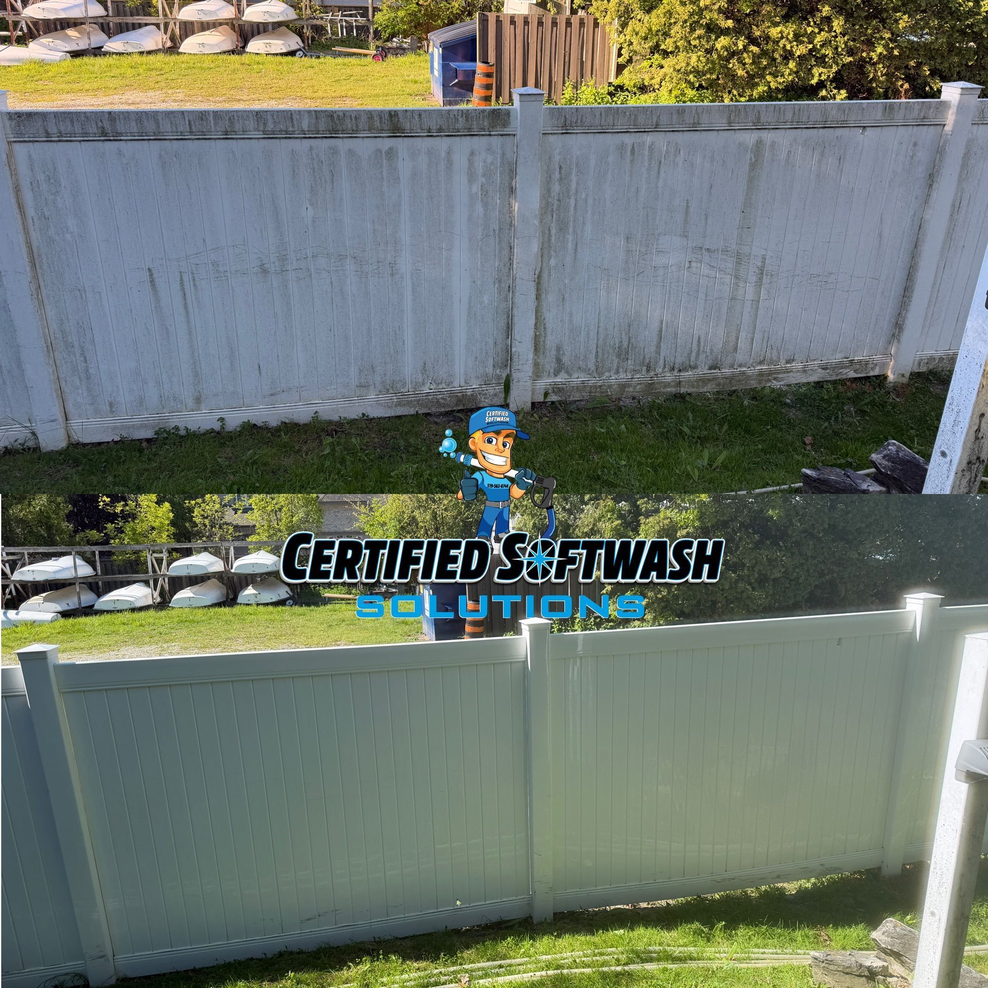 fence cleaning