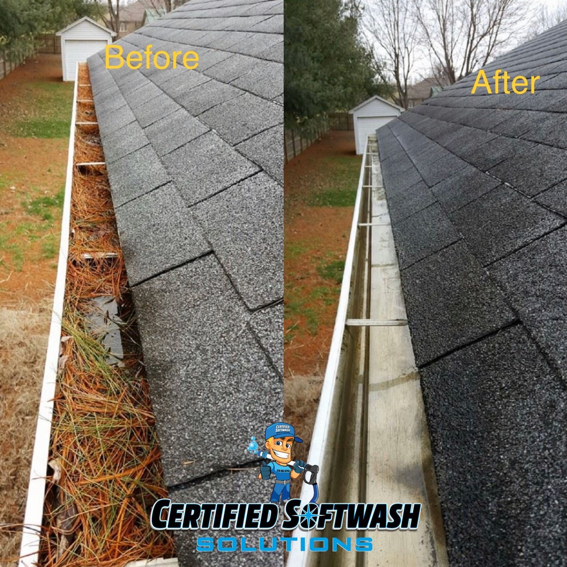 gutter cleaning service