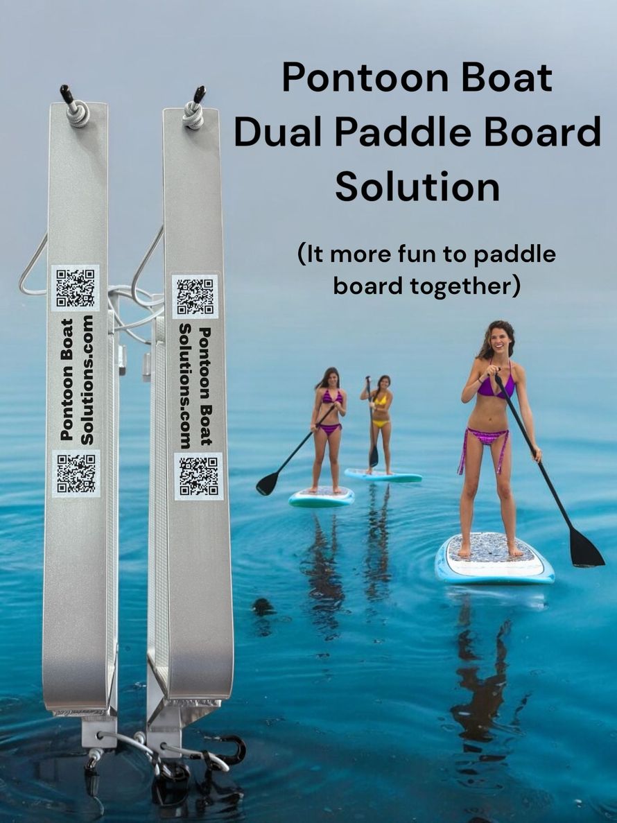 Woman in athletic wear holding a striped exercise ball against a gray background