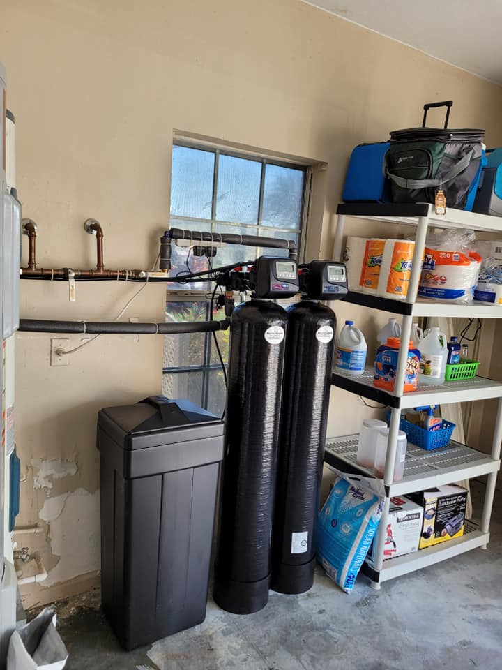 Water Softener with Carbon Filter System