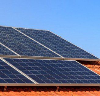 Solar Panels on Roof — Electrical & Fire Services in Darwin, NT