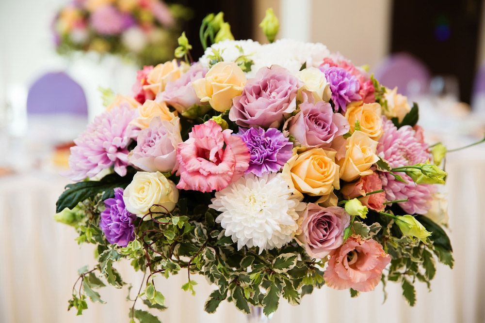 A Bouquet of Flowers Is Sitting on Top of A Table — Pick-A-Bunch Florists & Gifts In Alligator Creek, QLD