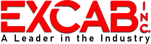 Red EXCAB INC. logo with the text 
