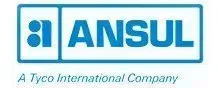 Blue company logo for ANSUL, with the text 