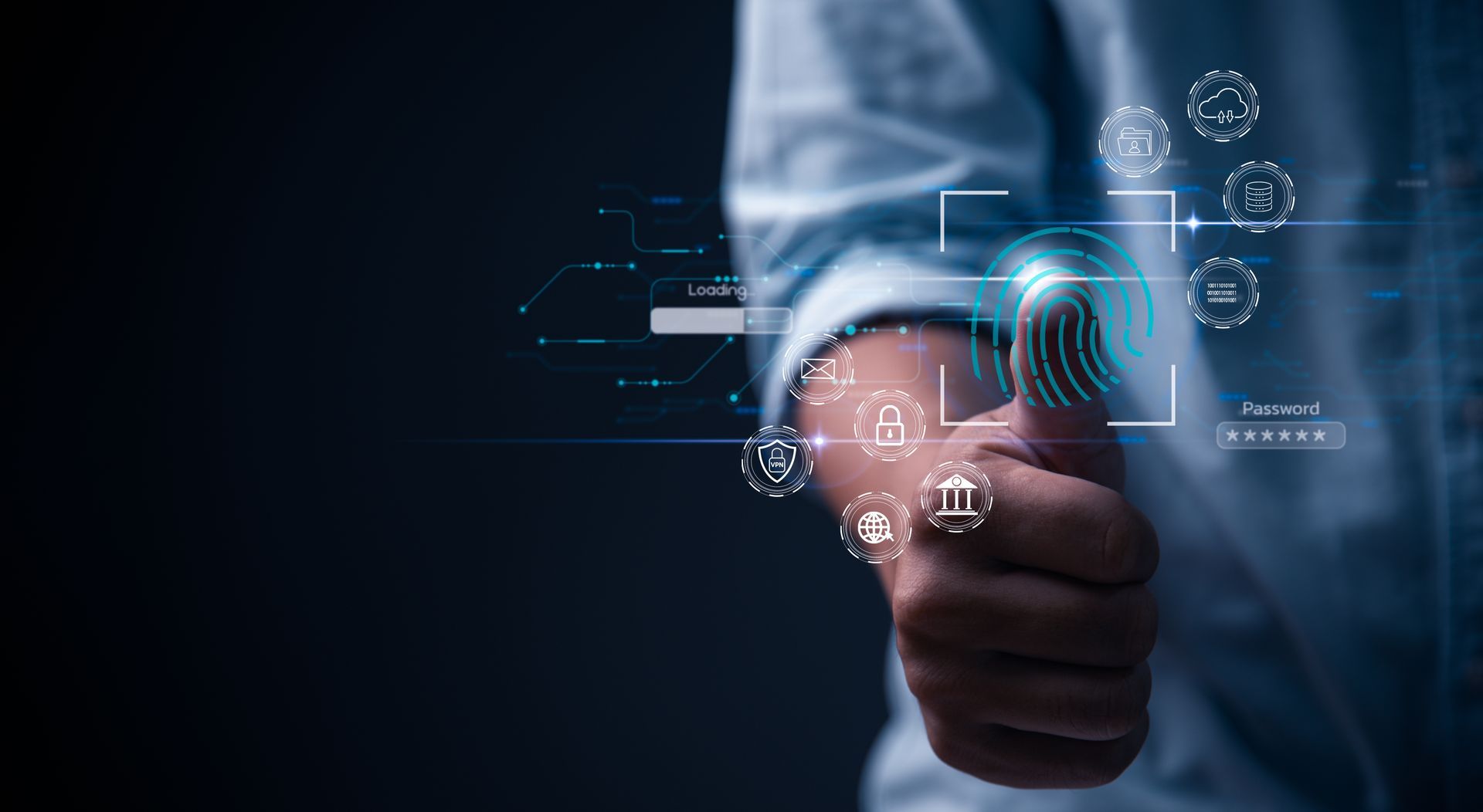 A close up of a row of fingerprint prints on a piece of paper.