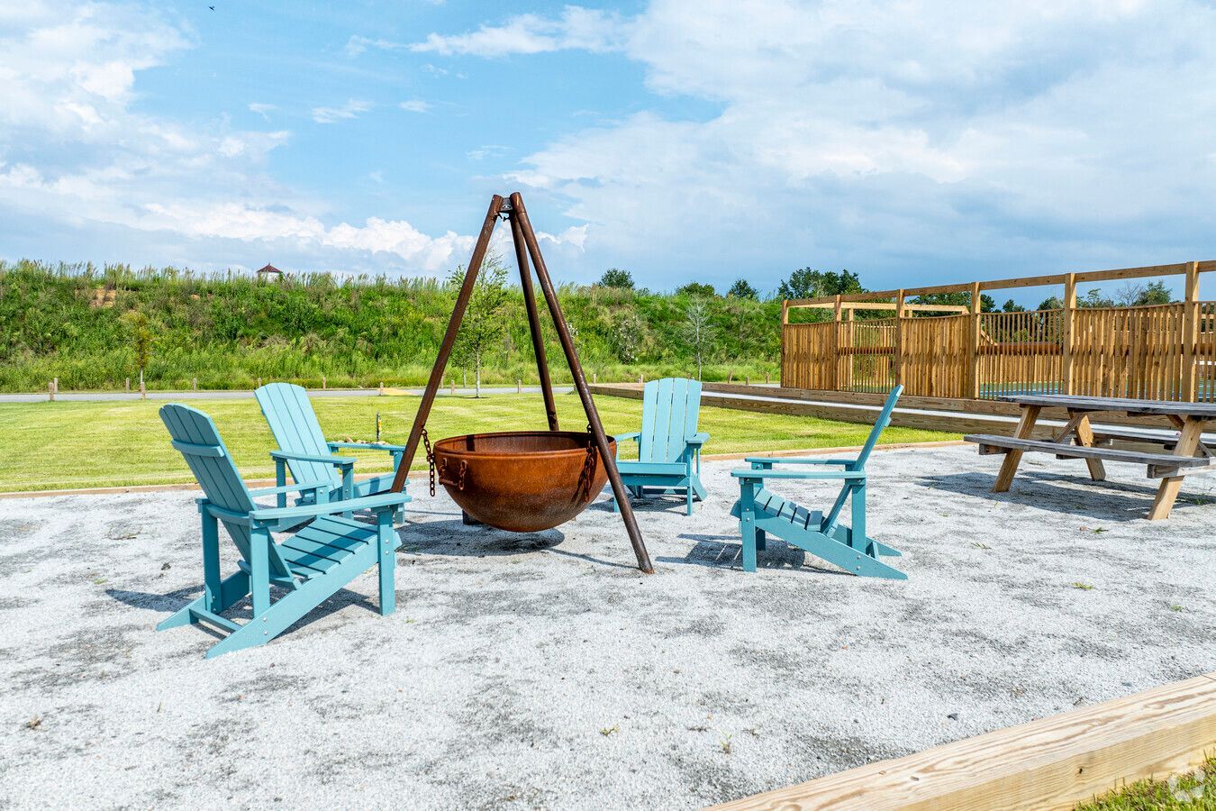 Fire Pit & Social Area