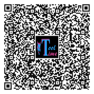 A qr code for tool time with a cat on it.