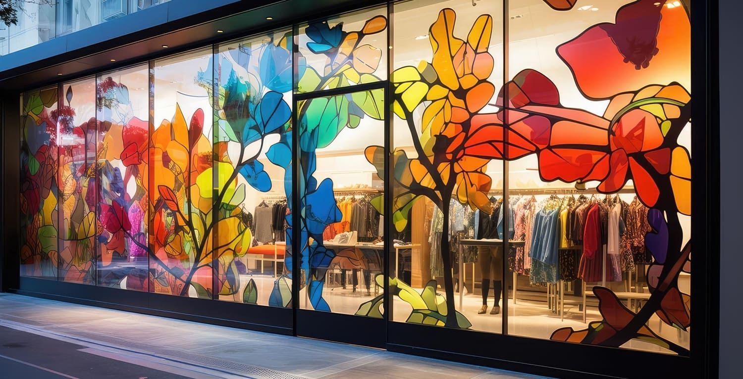 Types of custom window graphics and decals