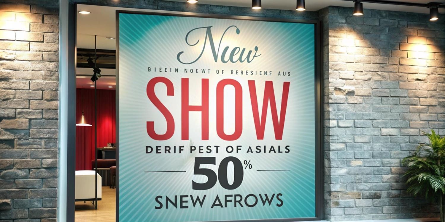best signage for retail stores