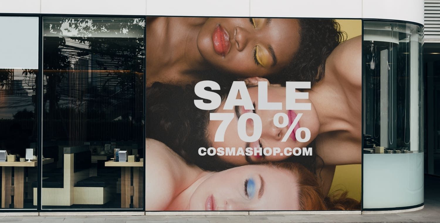 retail window decals