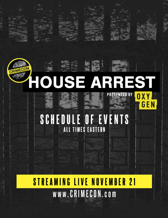 Crimecon 2022 Schedule Crimecon: The World's No. 1 True Crime Event