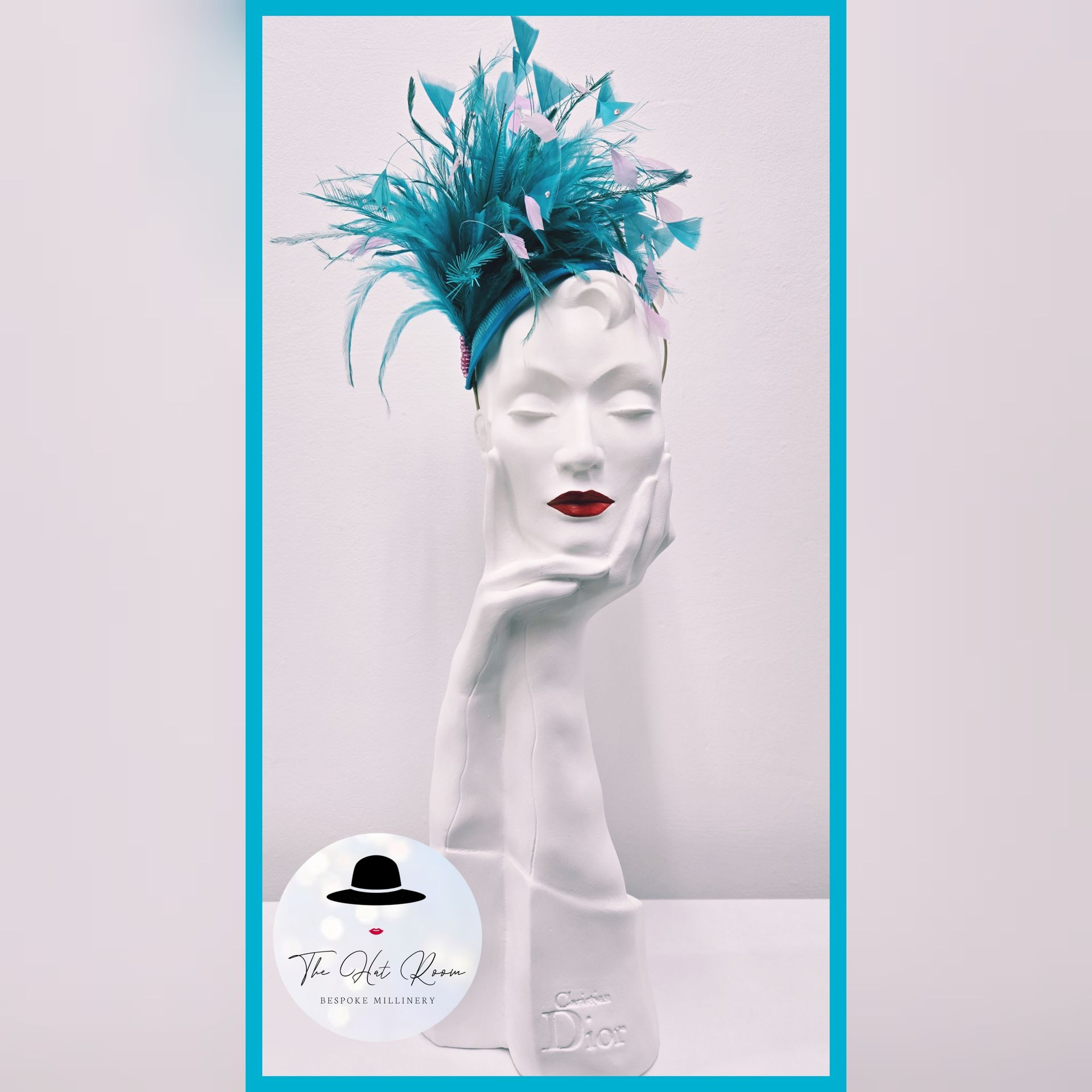 Feather fascinator
Feather Headband
Ascot
Cheltenham
mother of the bride
mother of the groom