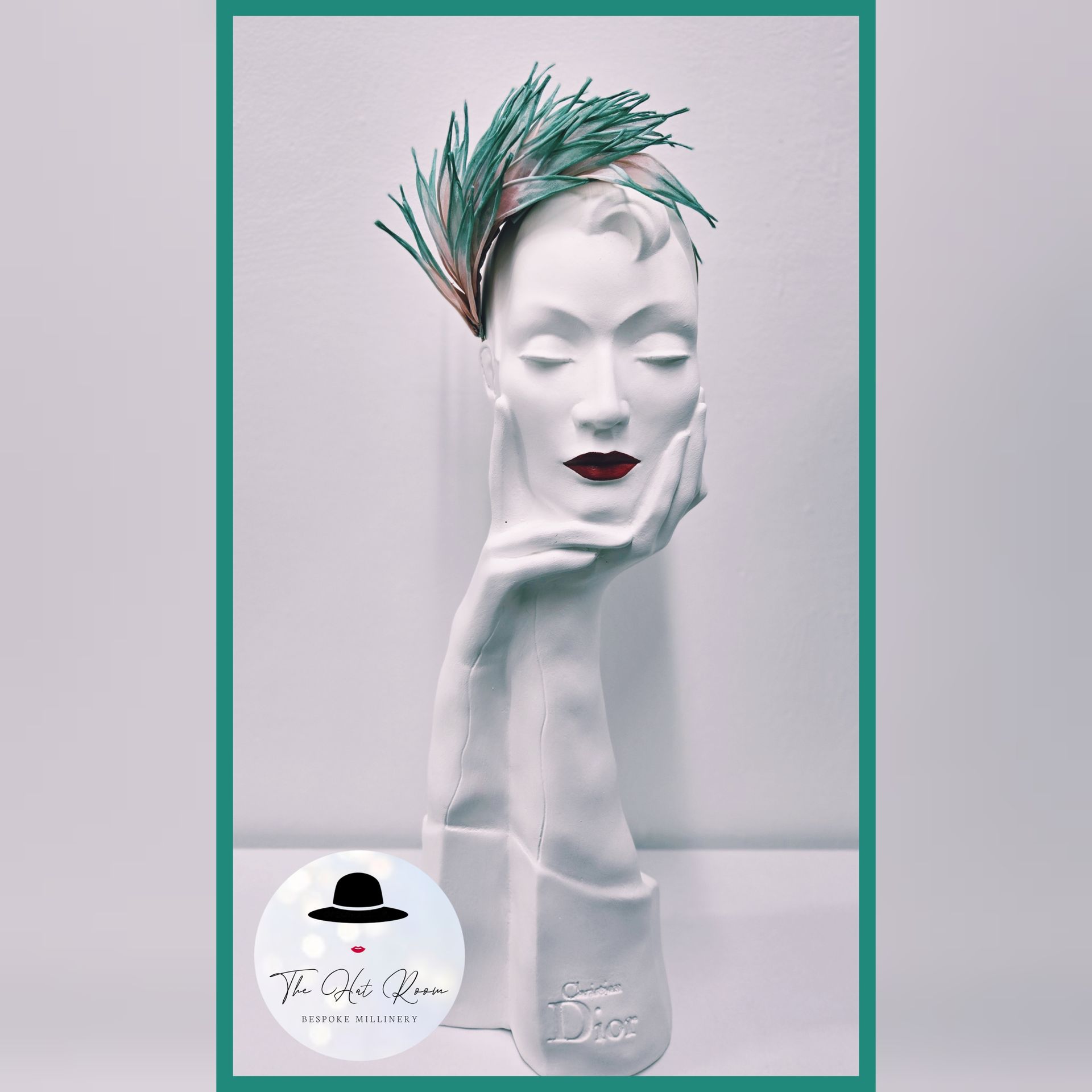 Hand rolled organdy crown 
Ascot
Mother of the bride
Mother of the groom
Wedding Guest