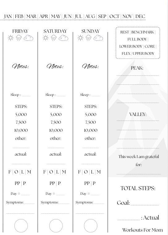 Fitness Tracker - PDF