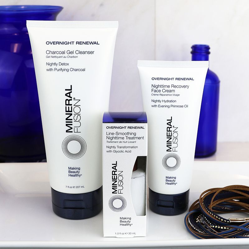 Mineral Fusion skin care assortment