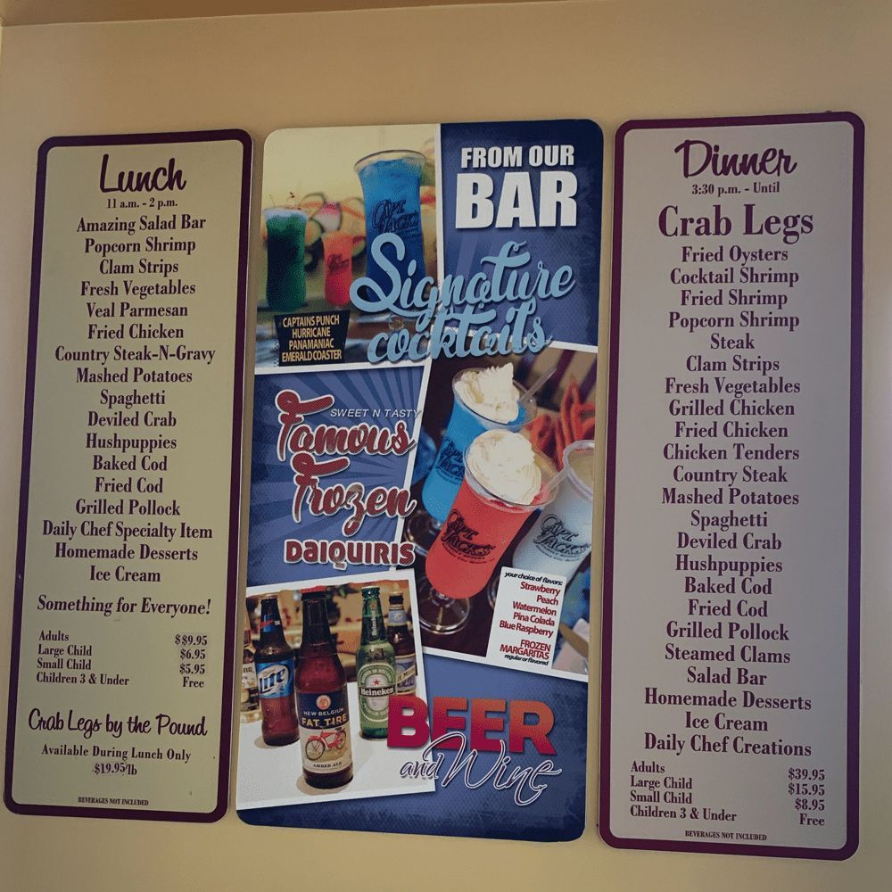 Signs and Menus for Restaurant — in Panama City Beach, FL and the surrounding areas — Gulf Glo Signs & Lighting