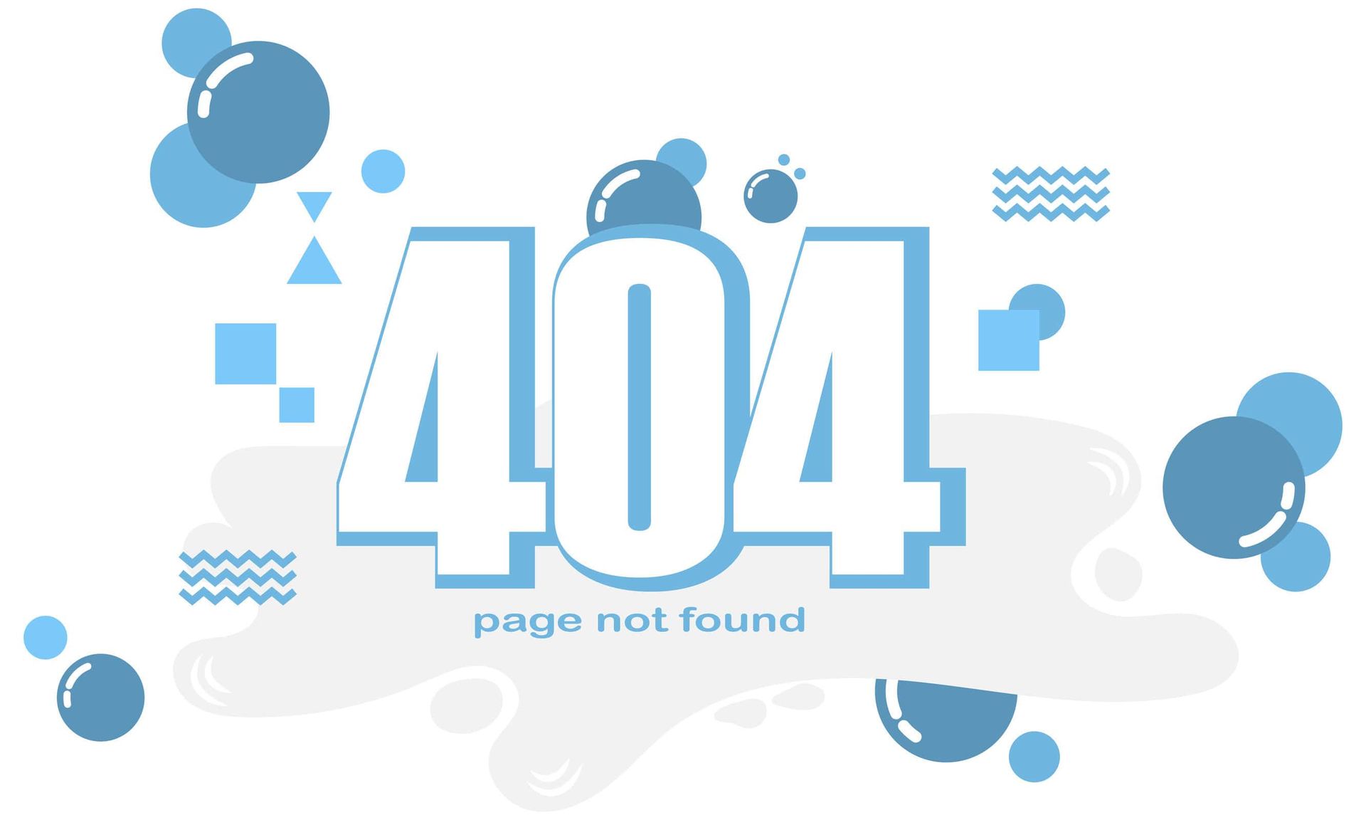 404 error page
