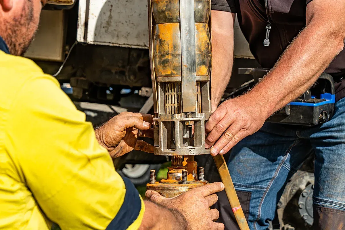 Submersible well pump from Grundfos