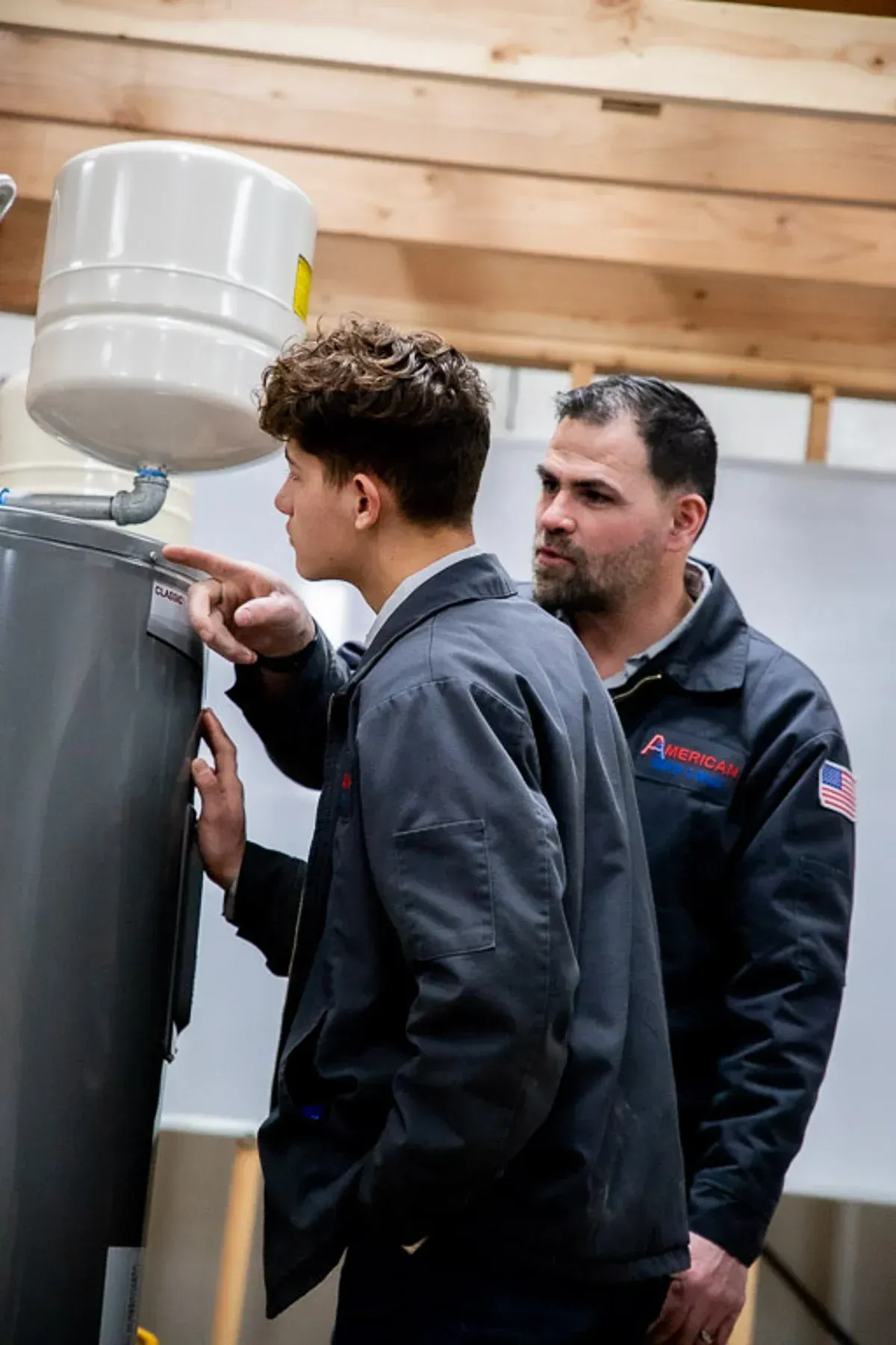 Water heater inspection and training