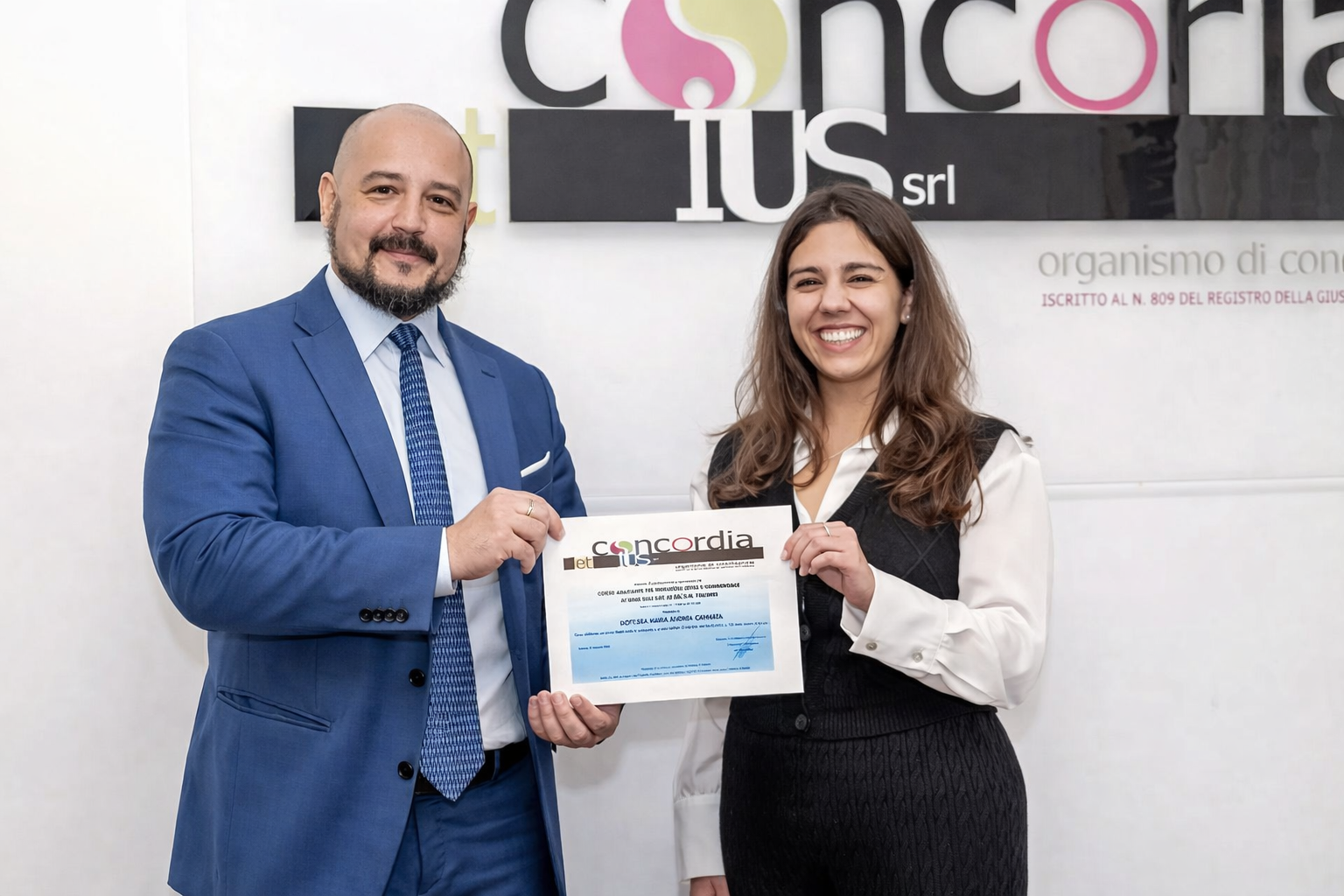 Corso di Formazione per Mediatori Civili e Commerciali - Edizione Novembre - Dicembre 2025