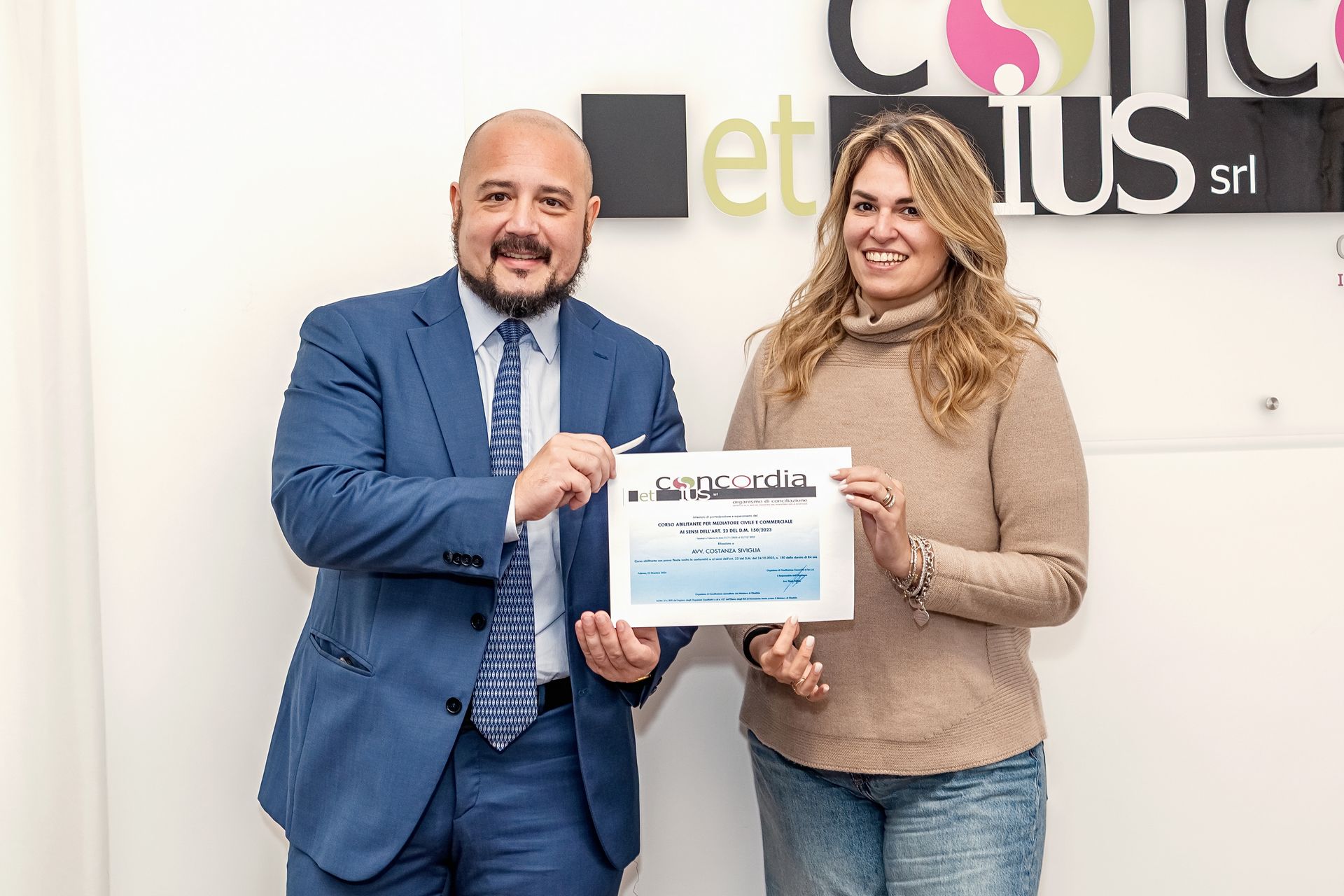 Corso di Formazione per Mediatori Civili e Commerciali - Edizione Novembre - Dicembre 2025