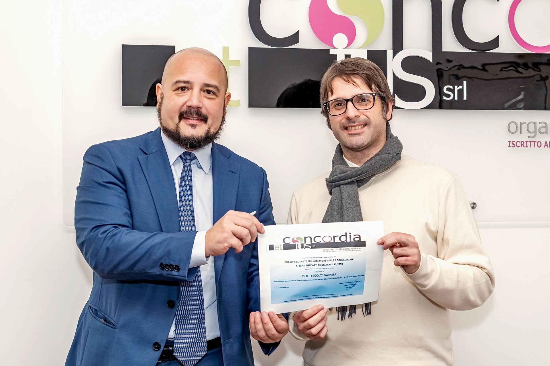 Corso di Formazione per Mediatori Civili e Commerciali - Edizione Novembre - Dicembre 2025