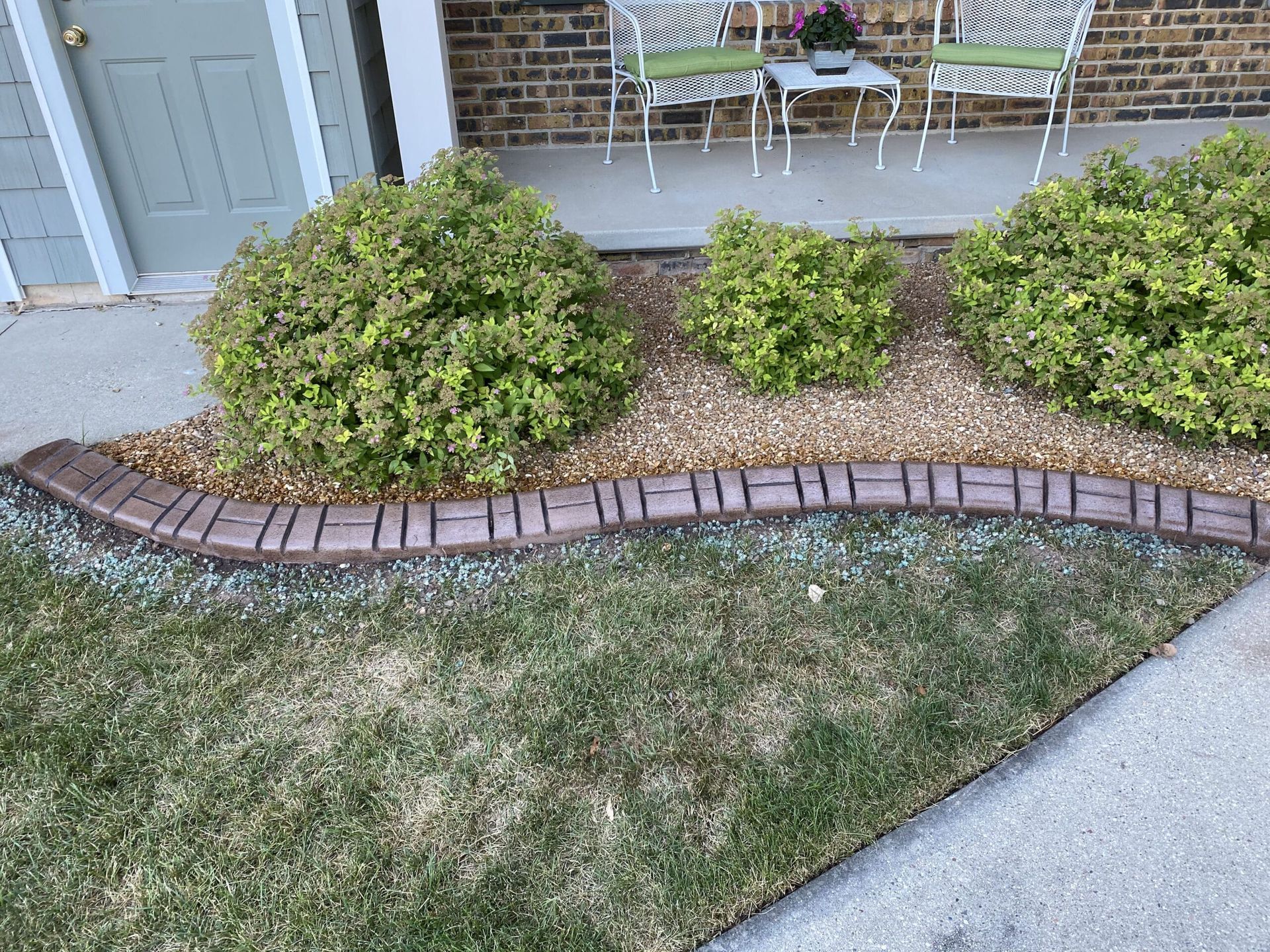 Concrete Curb with Pattern — Appleton, WI — Vargas Curb