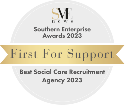 Award badge: SME News Southern Enterprise Awards 2023. 