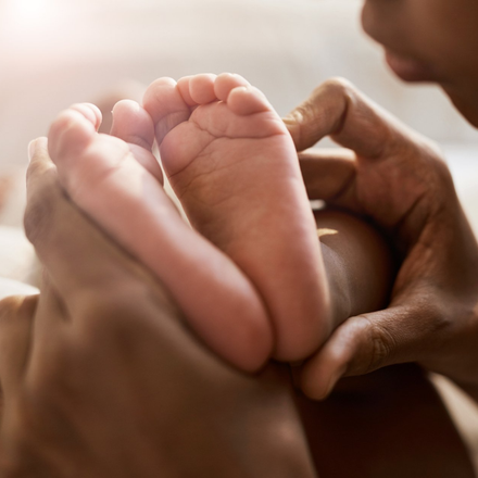 Baby Foot — Petersburg, VA — Pregnancy Support Center of The Tri-Cities Inc.