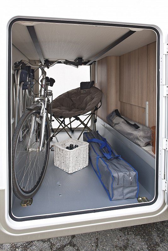 motorhomes with storage for hire